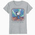 Peanuts Groovy Vibes Snoopy Astronaut Moon Vintage Space Official Women's SKINNY FIT T-Shirt