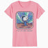 Peanuts Groovy Vibes Snoopy Astronaut Moon Vintage Space Official Women's SKINNY FIT T-Shirt