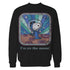 Peanuts Groovy Vibes Snoopy Astronaut Moon Vintage Space Official Sweatshirt