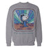 Peanuts Groovy Vibes Snoopy Astronaut Moon Vintage Space Official Sweatshirt