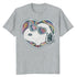 Peanuts Groovy Vibes Snoopy Love Heart Shades Retro Festival Official Men's T-Shirt