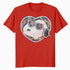 Peanuts Groovy Vibes Snoopy Love Heart Shades Retro Festival Official Men's T-Shirt
