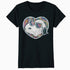 Peanuts Groovy Vibes Snoopy Love Heart Shades Retro Festival Official Women's SKINNY FIT T-Shirt