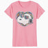 Peanuts Groovy Vibes Snoopy Love Heart Shades Retro Festival Official Women's SKINNY FIT T-Shirt