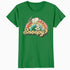 Peanuts Groovy Vibes Snoopy Music Retro Vintage 60s Festival Official Women's SKINNY FIT T-Shirt