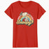 Peanuts Groovy Vibes Snoopy Music Retro Vintage 60s Festival Official Women's SKINNY FIT T-Shirt