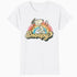 Peanuts Groovy Vibes Snoopy Music Retro Vintage 60s Festival Official Women's SKINNY FIT T-Shirt