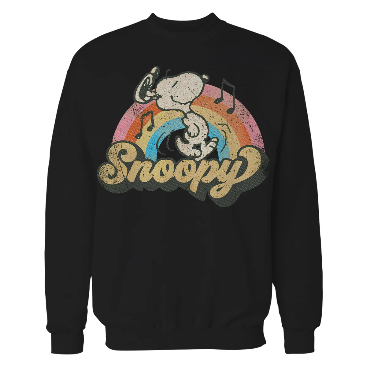 Peanuts Groovy Vibes Snoopy Music Retro Vintage 60s Festival Official Sweatshirt