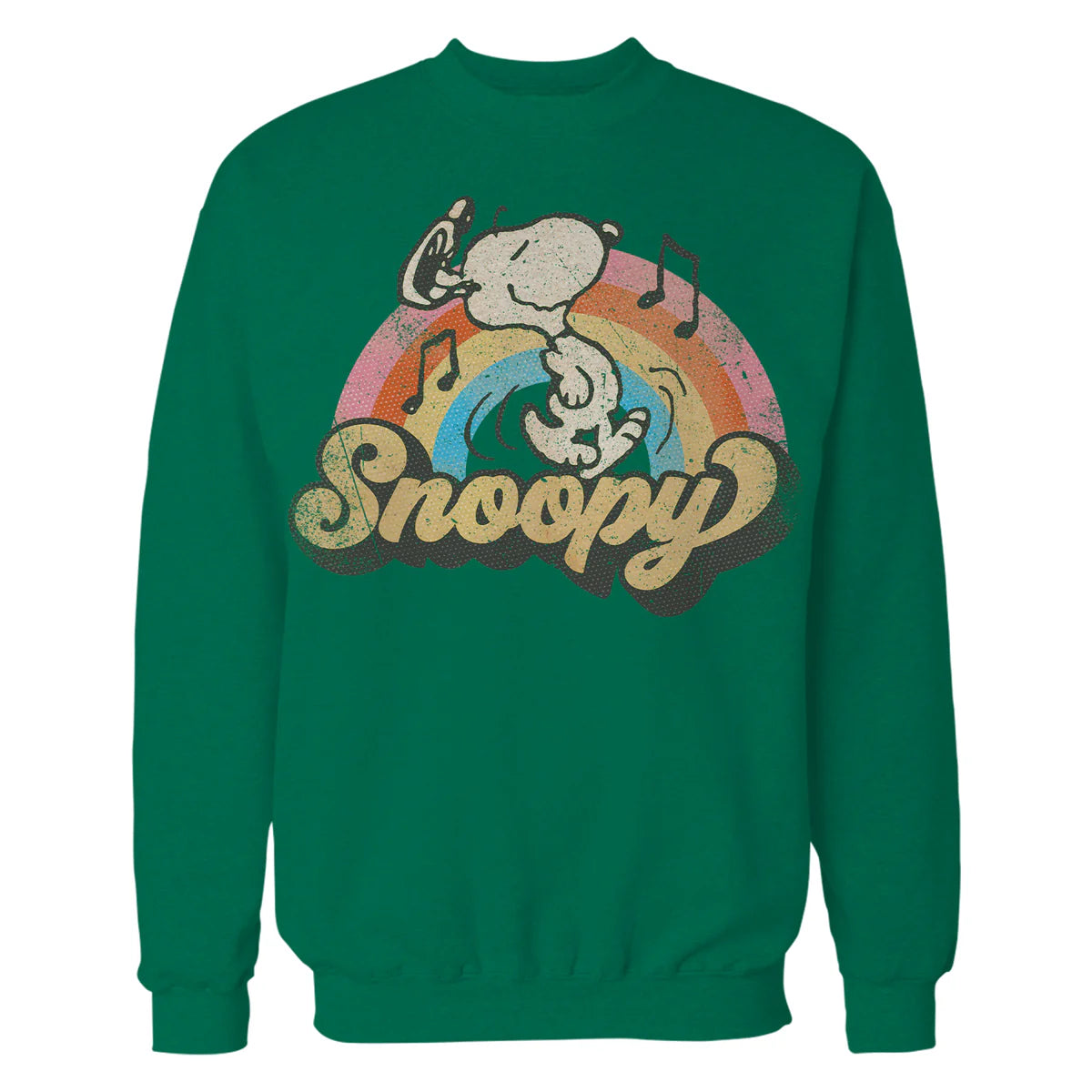 Peanuts Groovy Vibes Snoopy Music Retro Vintage 60s Festival Official Sweatshirt