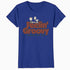 Peanuts Groovy Vibes Snoopy Schroeder Feelin Retro Vintage Official Women's SKINNY FIT T-Shirt
