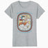 Peanuts Groovy Vibes Snoopy Summer Holiday Vintage 60s 70s Official Women's SKINNY FIT T-Shirt