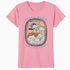 Peanuts Groovy Vibes Snoopy Summer Holiday Vintage 60s 70s Official Women's SKINNY FIT T-Shirt