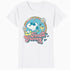 Peanuts Groovy Vibes Snoopy Woodstock Feelin Retro Festival Official Women's SKINNY FIT T-Shirt