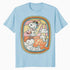 Peanuts Groovy Vibes Snoopy Woodstock Flying Ace Vintage 70s Official Men's T-Shirt