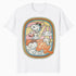 Peanuts Groovy Vibes Snoopy Woodstock Flying Ace Vintage 70s Official Men's T-Shirt
