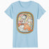 Peanuts Groovy Vibes Snoopy Woodstock Flying Ace Vintage 70s Official Women's SKINNY FIT T-Shirt