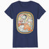 Peanuts Groovy Vibes Snoopy Woodstock Flying Ace Vintage 70s Official Women's SKINNY FIT T-Shirt