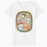 Peanuts Groovy Vibes Snoopy Woodstock Flying Ace Vintage 70s Official Women's SKINNY FIT T-Shirt