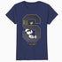 Peanuts Grunge Varsity Snoopy Woodstock Slacker 50s Retro Official Women's SKINNY FIT T-Shirt