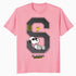 Peanuts Grunge Varsity Snoopy Woodstock Slacker 50s Retro Official Men's T-Shirt