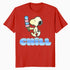 Peanuts Snoopy Chill Ice Cream Summer Cool Vibes Retro Official Men's T-Shirt