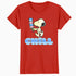 Peanuts Snoopy Chill Ice Cream Summer Cool Vibes Retro Official Women's T-Shirt