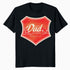 Peanuts Snoopy Fathers Day Cool Best Greatest Dad Rodeo Cowboy Retro Official Men's T-Shirt
