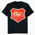 Peanuts Snoopy Fathers Day Cool Best Greatest Dad Rodeo Cowboy Retro Official Men's T-Shirt