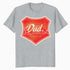 Peanuts Snoopy Fathers Day Cool Best Greatest Dad Rodeo Cowboy Retro Official Men's T-Shirt