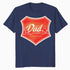 Peanuts Snoopy Fathers Day Cool Best Greatest Dad Rodeo Cowboy Retro Official Men's T-Shirt