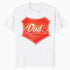 Peanuts Snoopy Fathers Day Cool Best Greatest Dad Rodeo Cowboy Retro Official Men's T-Shirt