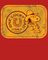 Peanuts Snoopy Fathers Day Lucky Best Dad Greatest Family Rodeo Cowboy Official Men's T-Shirt