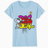 Peanuts Wyld Style Snoopy Woodstock Big Deal Graffiti Retro Official Women's SKINNY FIT T-Shirt