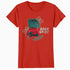 Peanuts Xmas Charlie Brown Good Grief Bauble Moody Sparkle Official Women's SKINNY FIT T-Shirt