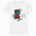 Peanuts Xmas Charlie Brown Good Grief Bauble Moody Sparkle Official Women's SKINNY FIT T-Shirt
