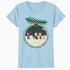 Peanuts Xmas Gang Snoopy Charlie Lucy Sally Let Down Retro Official Women's SKINNY FIT T-Shirt