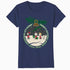 Peanuts Xmas Gang Snoopy Charlie Lucy Sally Let Down Retro Official Women's SKINNY FIT T-Shirt