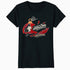 Peanuts Xmas Lucy Mistletoe Kiss Sparkle Christmas Party Lol Official Women's SKINNY FIT T-Shirt