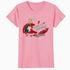 Peanuts Xmas Lucy Mistletoe Kiss Sparkle Christmas Party Lol Official Women's SKINNY FIT T-Shirt