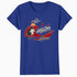 Peanuts Xmas Lucy Mistletoe Kiss Sparkle Christmas Party Lol Official Women's SKINNY FIT T-Shirt