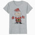 Peanuts Xmas Retro Charlie Brown Santa Vintage 80s 90s Party Official Women's SKINNY FIT T-Shirt