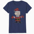 Peanuts Xmas Retro Charlie Brown Santa Vintage 80s 90s Party Official Women's SKINNY FIT T-Shirt