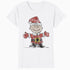 Peanuts Xmas Retro Charlie Brown Santa Vintage 80s 90s Party Official Women's SKINNY FIT T-Shirt