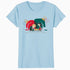 Peanuts Xmas Sally Schroeder Mistletoe Kiss Piano Christmas Official Women's T-Shirt