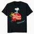 Peanuts Xmas Snoopy All Shopped Out Christmas Party Holiday Official Men's T-Shirt