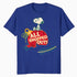 Peanuts Xmas Snoopy All Shopped Out Christmas Party Holiday Official Men's T-Shirt