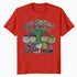 Peanuts Xmas Snoopy Charlie Brown Christmas Vintage 80s 90s Official Men's T-Shirt