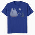 Peanuts Xmas Snoopy House Snow Woodstock Skiing Vintage 90s Official Men's T-Shirt