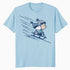 Peanuts Xmas Snoopy Linus Holiday Sleigh Ride Retro 80s 90s Official Men's T-Shirt