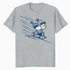 Peanuts Xmas Snoopy Linus Holiday Sleigh Ride Retro 80s 90s Official Men's T-Shirt